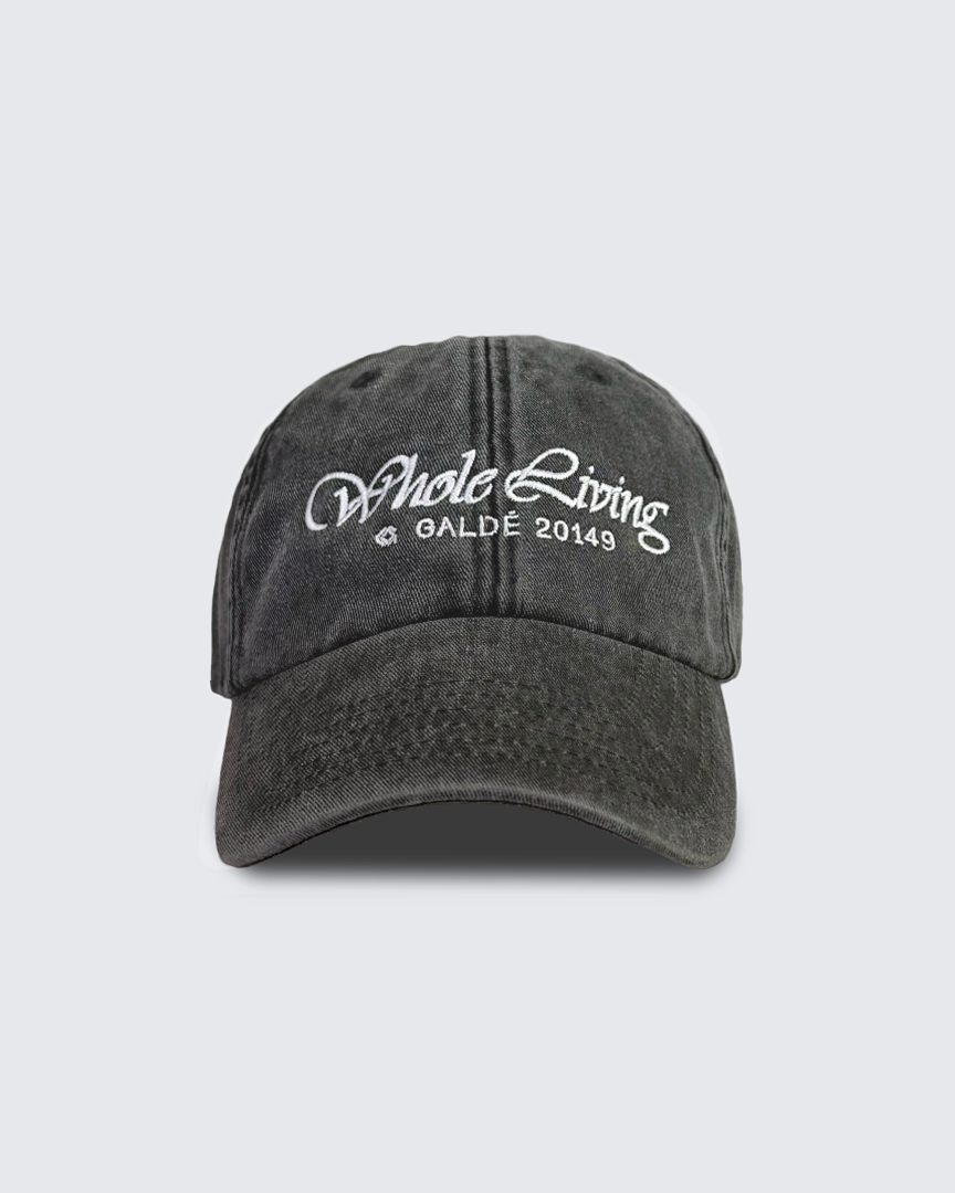 Whole living hat Grey/White